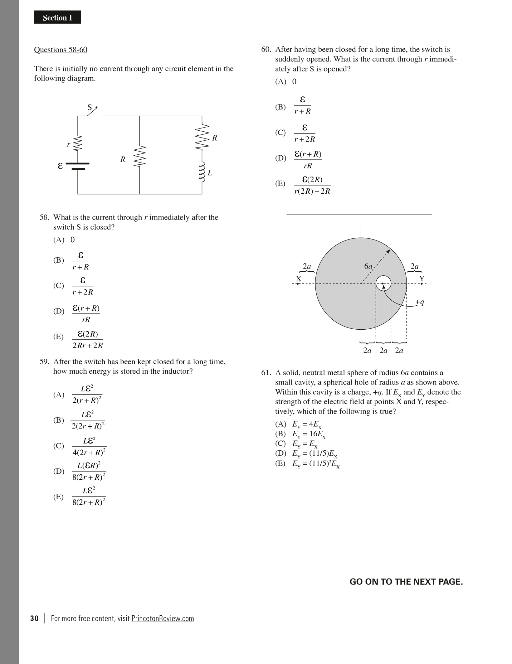 Extended ebook content for Cracking the AP Physics C Exam, 2020 Edition